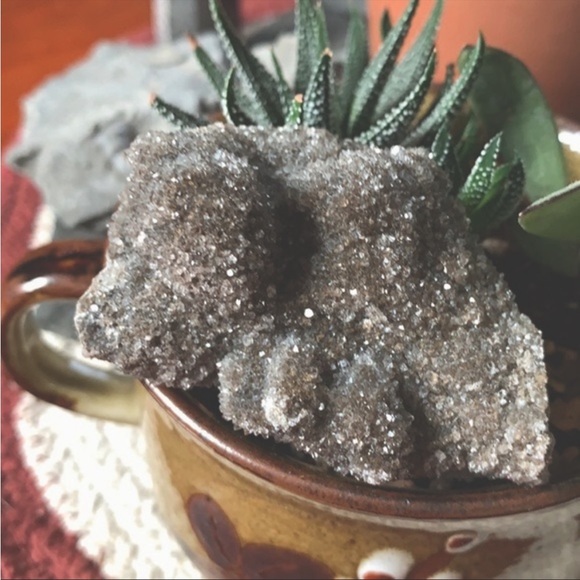 Herkimer Diamond Quartz Druzy - Picture 4 of 10